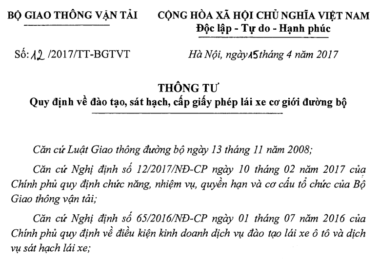 Kết quả hình ảnh cho quy-dinh-moi-ve-cap-giay-phep-lai-xe